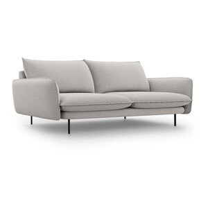 Svijetlosiva sofa Cosmopolitan Design Vienna, 230 cm