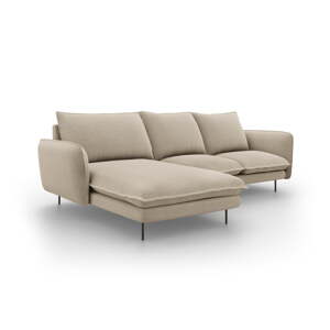 Bež kutna garnitura Cosmopolitan Design Vienna, lijevi kut