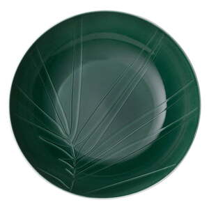 Bijelo-zelena porculanska posuda Villeroy & Boch Leaf, ⌀ 26 cm