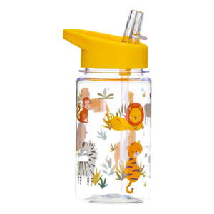 Bočica za vodu za bebe sa slamkom Sass & Belle Drink Up Safari, 400 ml
