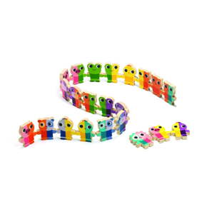Dječji drveni domino 3d - Djeco