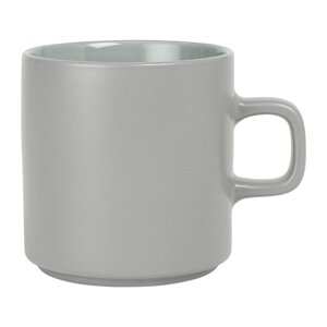 Siva keramička šalica za čaj Blomus Pilar, 250 ml