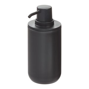 Crni dozator za sapun iDesign Cade, 335 ml