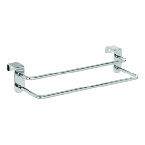 Viseći držač ručnika iDesign Metalo, 27 x 14 cm