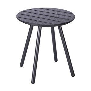 Sivi vrtni stol Debut Lounge, Ø 51 cm