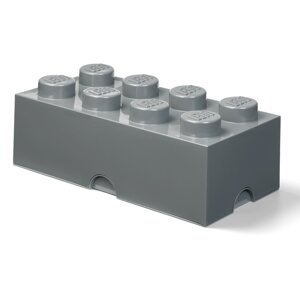 Dječja tamno siva kutija LEGO® Rectangle
