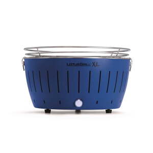 Plavi bezdimni roštilj na ugljen Lotusgrill XL