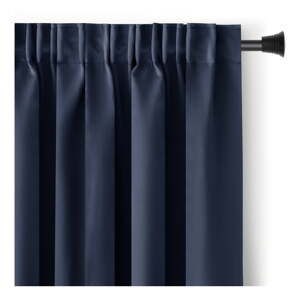 Tamno plava zatamnjujuća/termo izolacijska zavjesa 140x270 cm Pleat – Restilo