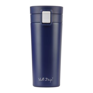 Dark Blue Travel Termohrle Vialli dizajn fuori, 400 ml