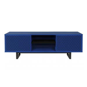 Plavi TV stol Woodman Camden Diamond