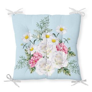 Jastuk za stolicu s udjelom pamuka Minimalist Cushion Covers Spring Flowers, 40 x 40 cm