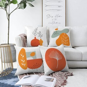 Set od 4 ukrasne jastučnice Minimalist Cushion Covers Glam, 55 x 55 cm