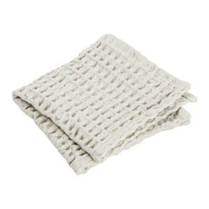 Set od 2 pamučna ručnika svijetlo bež Blomus Moonbeam, 30 x 30 cm