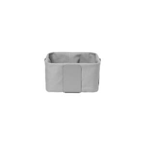Svijetlo siva tekstilna košara za kruh Blomus Bread, 20 x 20 cm