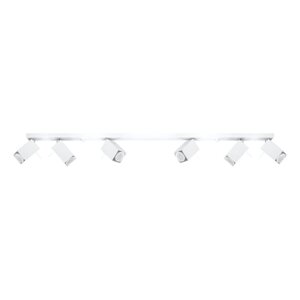 Bijela stropna svjetiljka Nice Lamps Toscana 6L