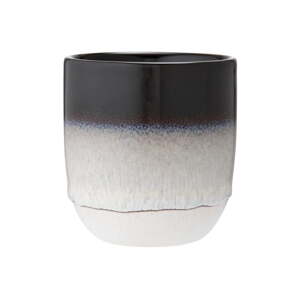 Crno-bijela kamena šalica Ladelle Cafe, 300 ml