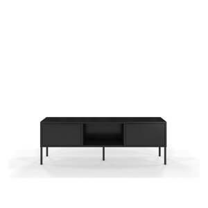Crna TV komoda Skandica Mirka