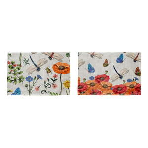 Set od 2 podmetača za stol Madre Selva Tierra Bella, 45 x 30 cm