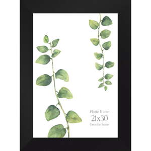 Crni zidni okvir Styler Narvik, 27 x 36 cm