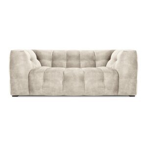 Bež baršunasta sofa Windsor & Co Sofas Vest, 208 cm