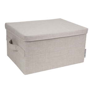 Bež kutija za odlaganje Bigso Box of Sweden Wanda, 30 x 20 cm