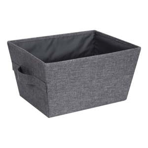 Siva košara za odlaganje Bigso Box of Sweden Tap, 26 x 19 cm