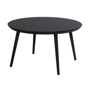 Crni vrtni stol Hartman Sophie, ø 128 cm