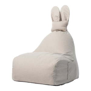 Bež dječja vreća za sjedenje The Brooklyn Kids Funny Bunny