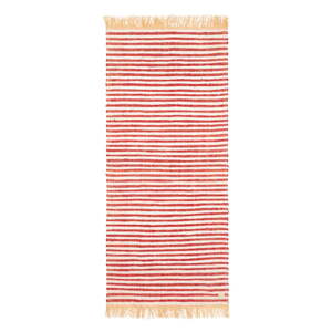 Crvena prostirka za plažu The Nice Fleet Nosy, 175 x 80 cm