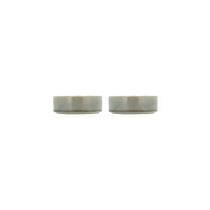 Set od 2 zelene porculanske zdjele Villa Collection Fjord, ø 10,1 cm