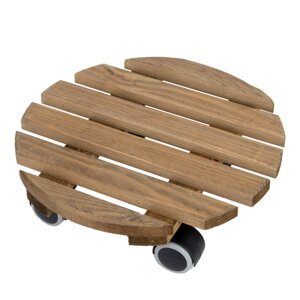 Drveni mobilni stalak za tegle za bilje ø 29 cm (visina 8 cm) Indoor – Esschert Design