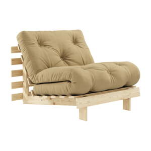 Podesiva fotelja Karup Design Roots Raw/Wheat Beige