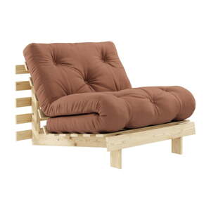 Podesiva fotelja Karup Design Roots Raw/Clay Brown