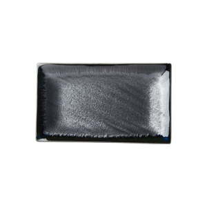 Tamnoplavi keramički tanjur MIJ Matt, 33 x 19 cm