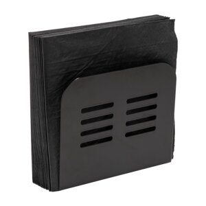 Crni držač za ubruse Wenko Black Outdoor Kitchen Baco