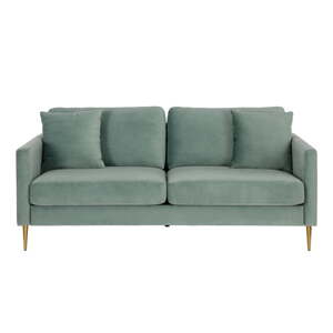 Tirkizna baršunasta sofa CosmoLiving by Cosmopolitan Highland