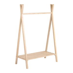 Dječja vješalica od masivne bukve u prirodnoj boji 99x148 cm Maralis – Kave Home