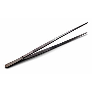 Crna inox kuhinjska pinceta Hendi, dužine 30 cm