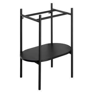 Crno metalno postolje ispod umivaonika 40x82 cm Puno – Sapho