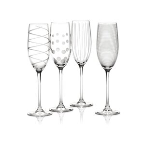 Set od 4 čaše za šampanjac Mikasa Cheers, 250 ml