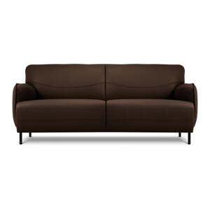 Smeđa kožna garnitura Windsor & Co Sofas Neso, 175 x 90 cm