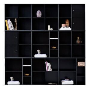 Crna zidna biblioteka Hammel Mistral Kubus
