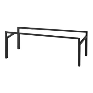 Crna metalna baza za ormare 86x38 cm Edge by Hammel - Hammel Furniture