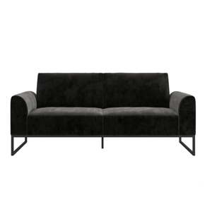 Crni kauč na razvlačenje 217 cm Adley - CosmoLiving by Cosmopolitan