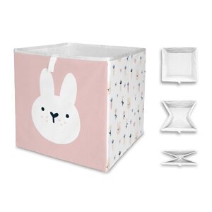 Dječja kutija za pohranu od tkanine Sweet Bunnies - Butter Kings
