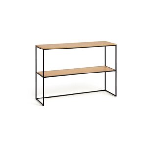 Konzolni stol u dekoru hrasta 120x30 cm Yona - Kave Home