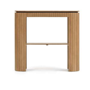 Konzolni stol od drveta manga 120x35 cm Licia - Kave Home