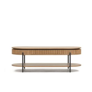 Stolić za kavu od drveta manga 130x65 cm Licia - Kave Home