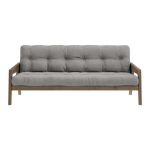 Sivi kauč na razvlačenje 204 cm Grab - Karup Design
