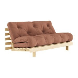 Narančasti kauč na razvlačenje 160 cm Roots - Karup Design